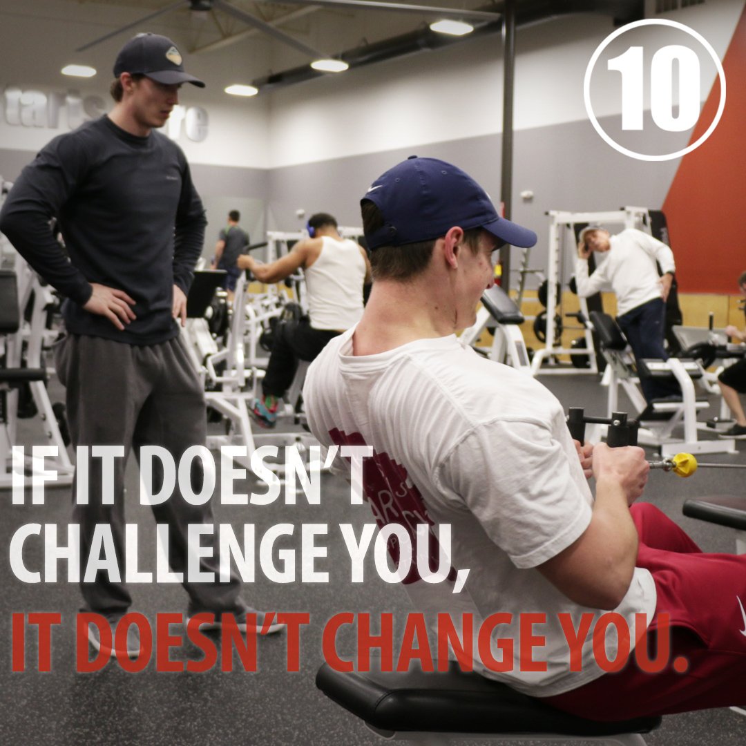 10Fitness's tweet image. If it doesn't challenge you, it doesn't change you.
