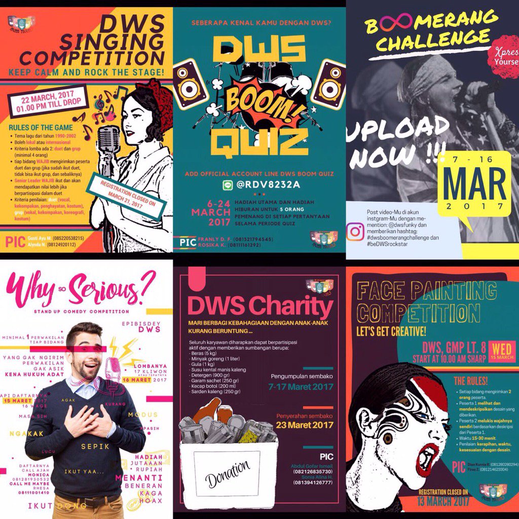 dws_funky's tweet photo. DWS way to celebrate 14th Birthday 2017! So many gamesss... 🤡🤠👻 #DWSFunky #LivingTeLkomWayDWS #DWS14BDAY https://t.co/GipOvfIrEZ