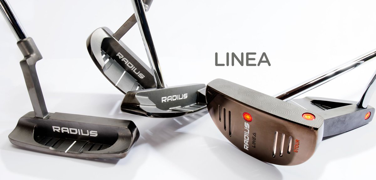 Radius putters, want to test one, you are always welcome <a href="/highcliffegolf/">Highcliffe Castle GC</a>