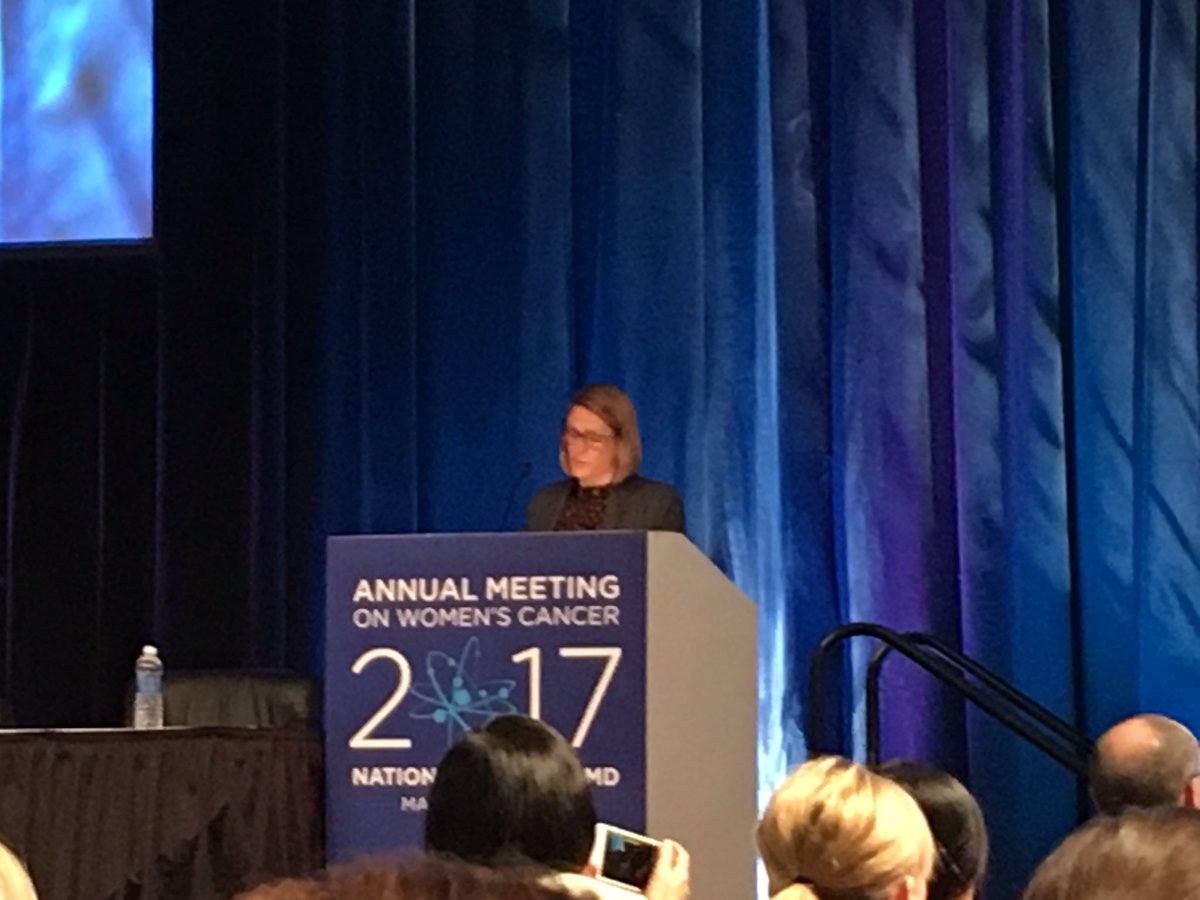 SusanModesitt's tweet photo. Dr.  Kari Ring from UVA doing an excellent distillation of age of ovarian cancer with less common mutations and novel screening options https://t.co/r0j5Bo6i9O