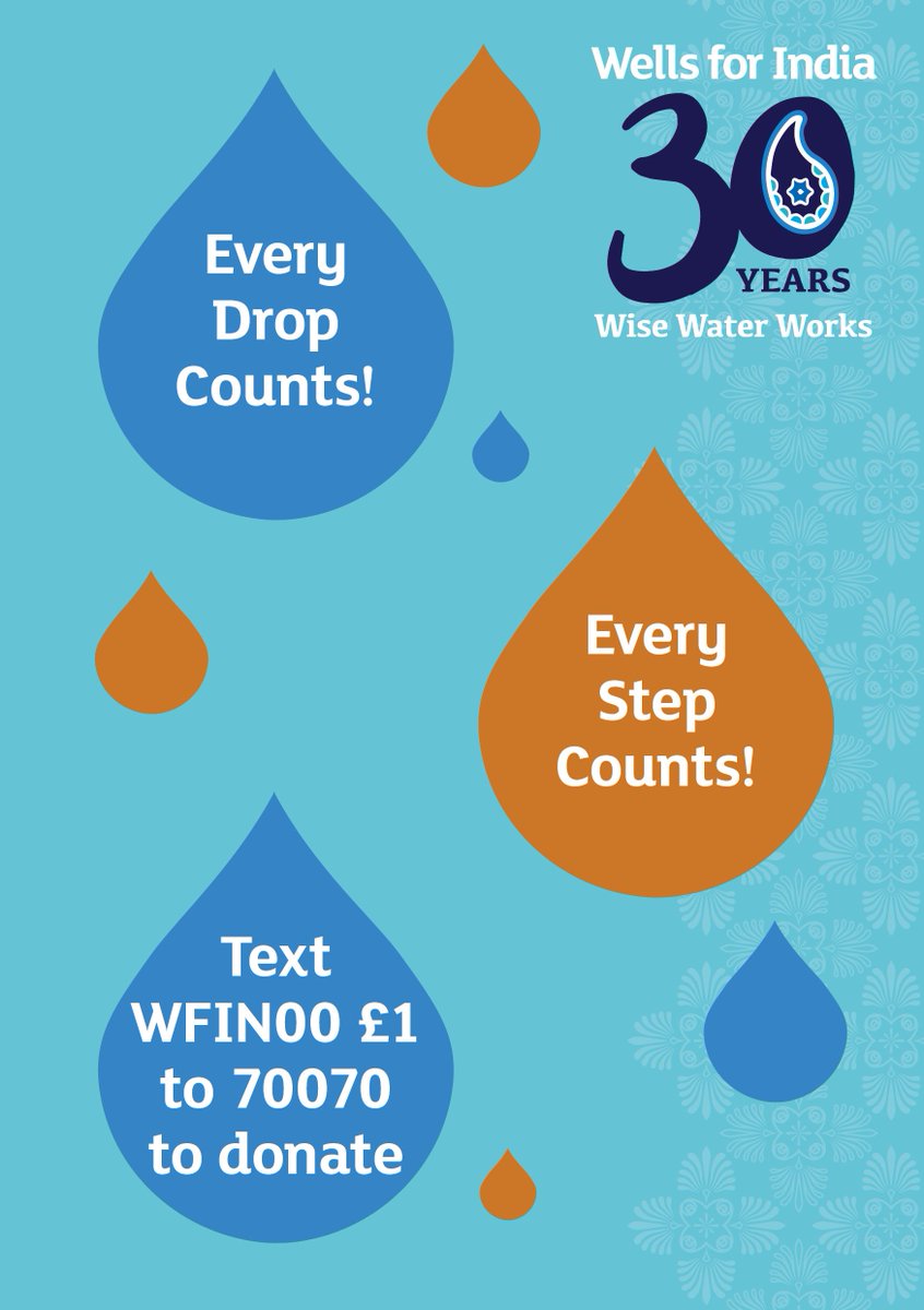 wellsforindia's tweet photo. @londonmarathon runner James 33,000 steps... Jamuna an Indian woman 13,500 steps for daily water... #runningforwater https://t.co/v9cAH5yrZa https://t.co/tYbTHWBocj