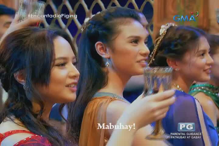 SanyaWarriors's tweet image. So binitin pa tyo kung iinumin nila ang alak @sanya_lopez #EncantadiaPiging