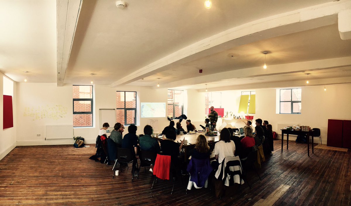 EastStreetArts's tweet photo. East Street Arts away day at #middlefloor above @WharfChambersCC #LesterIsDatabase #techydays https://t.co/muXDQErRB4