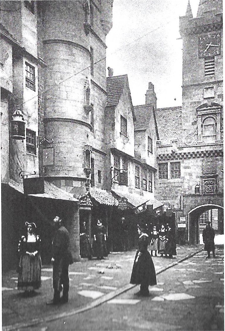 sfedinburgh's tweet photo. A replica of a typical Old Town street, exhibited in the 1886 Edinburgh International Exhibition - read more at https://t.co/QfUsmeuKLQ (p8) https://t.co/Q6cQxfhl3X