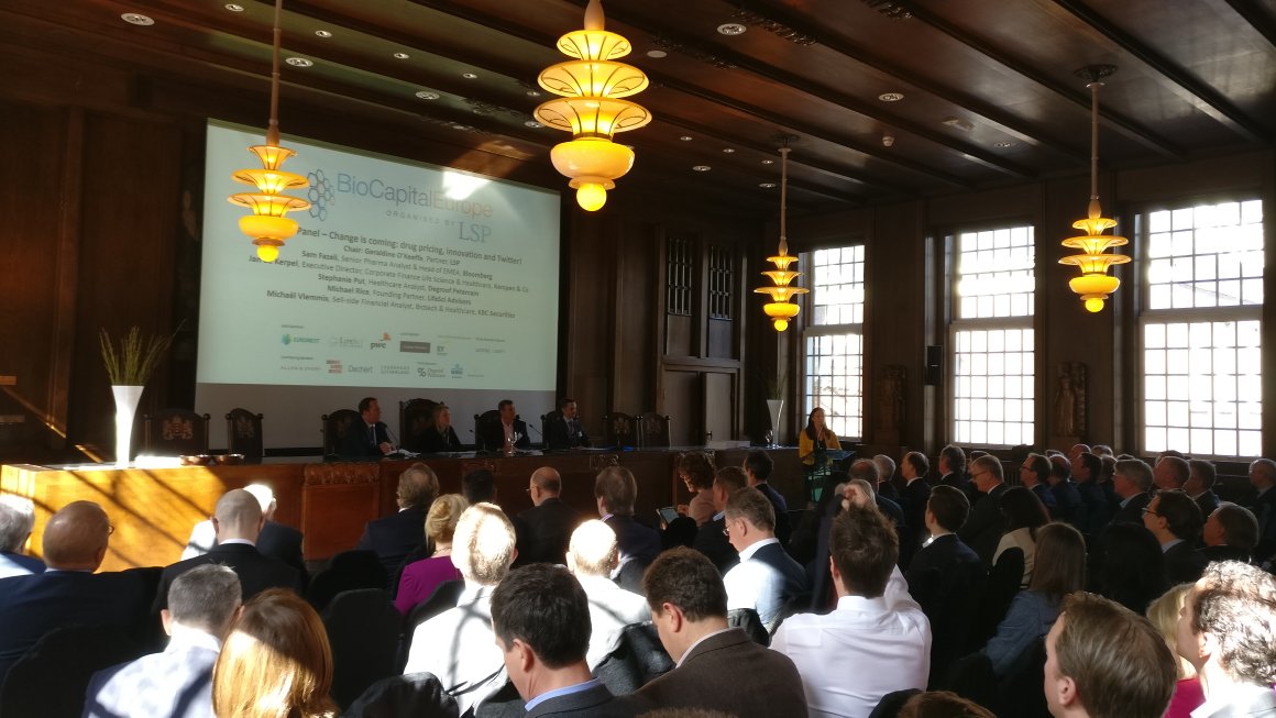 CoulterPartners's tweet photo. Some extremely interesting themes at this year's @BioCapitalEur   #BioCapital17 https://t.co/oC0z60aND4