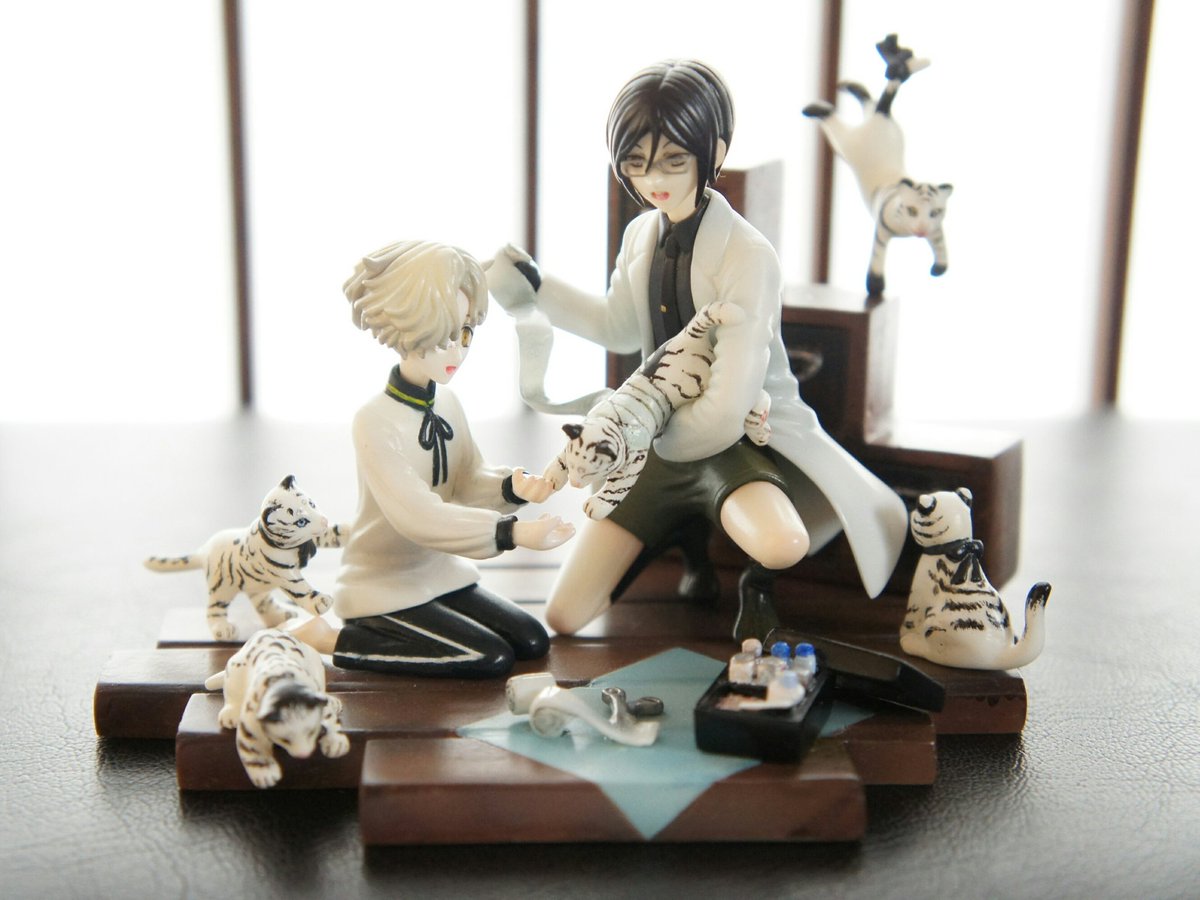 沙雪 香 Wf 6 17 01 3 閃華春大祭新作 刀剣乱舞 薬研と五虎退 スケール約1 12 未塗装未組立キット29パーツ瞳デカール付7500円 展示販売します よろしくお願いします T Co Odxd2kgq9n Twitter