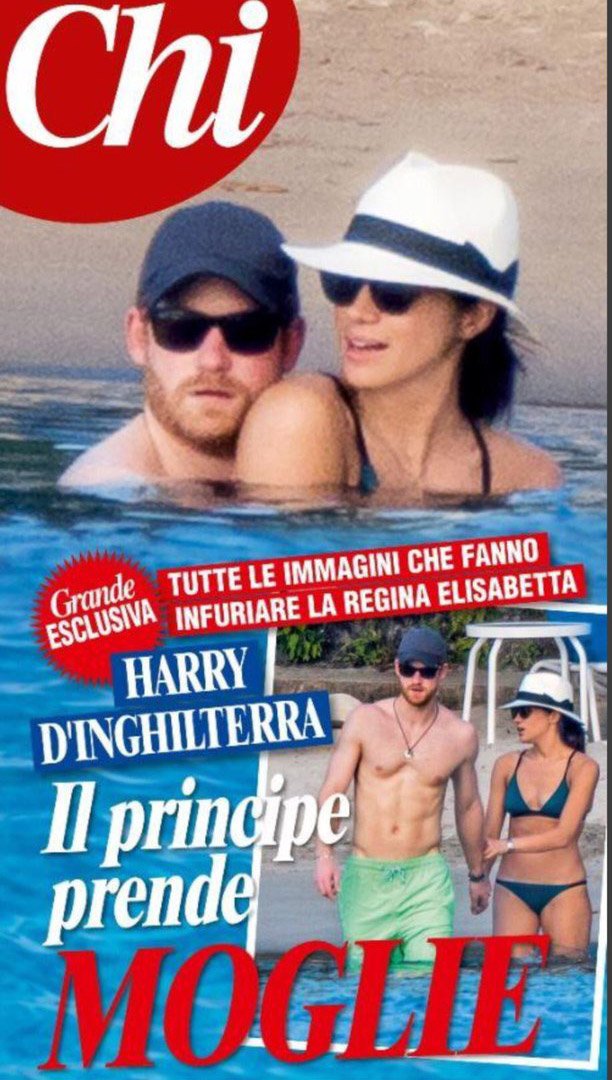 Beard_Club's tweet photo. #LGBT🏳️‍🌈fake pair #PrinceHarry &amp; #MeghanMarkle #LowPoint as staged photos 'released' by #Chi Mag #GayMafia #EtonDragonflies #PR #Pathetic https://t.co/ZSHwHqPPLv