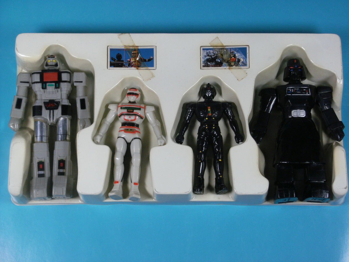 巨獣特捜ジャスピオン」ジャスピオン正義対決セット。ソフビ「スペース