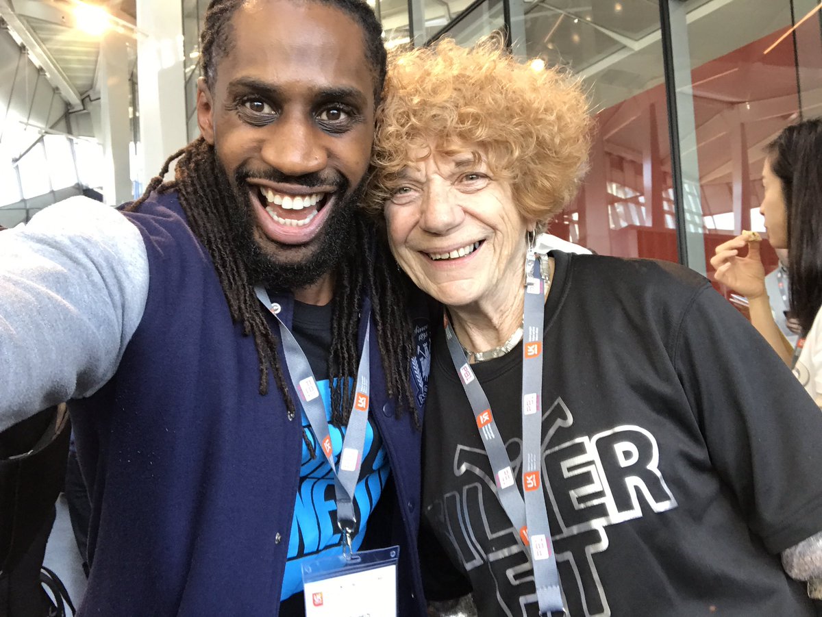 Chilling with <a href="/silverfitorg/">silverfitorg</a> at the <a href="/_ukactive/">ukactive</a> #ActiveLab event 😃