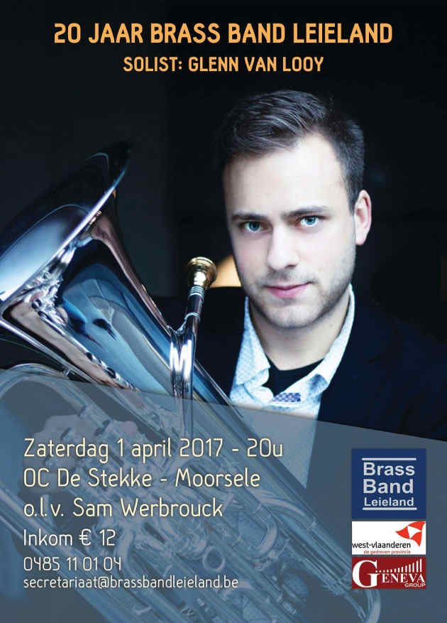 Upcoming concerts featuring our Geneva Artist, <a href="/GlennVL/">Glenn Van Looy</a> Glenn Van Looy....