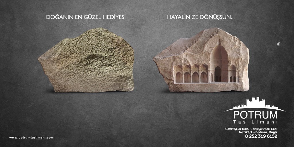 PotrumTasLimani's tweet photo. 0252 319 61 52 https://t.co/9jtGq36aLt
Doğanın en güzel hediyesi hayalinize dönüşsün!!!
#bodrum #dekor #dizayn #tas #mermer #potrumtaslimani https://t.co/sD3HrxqxRV