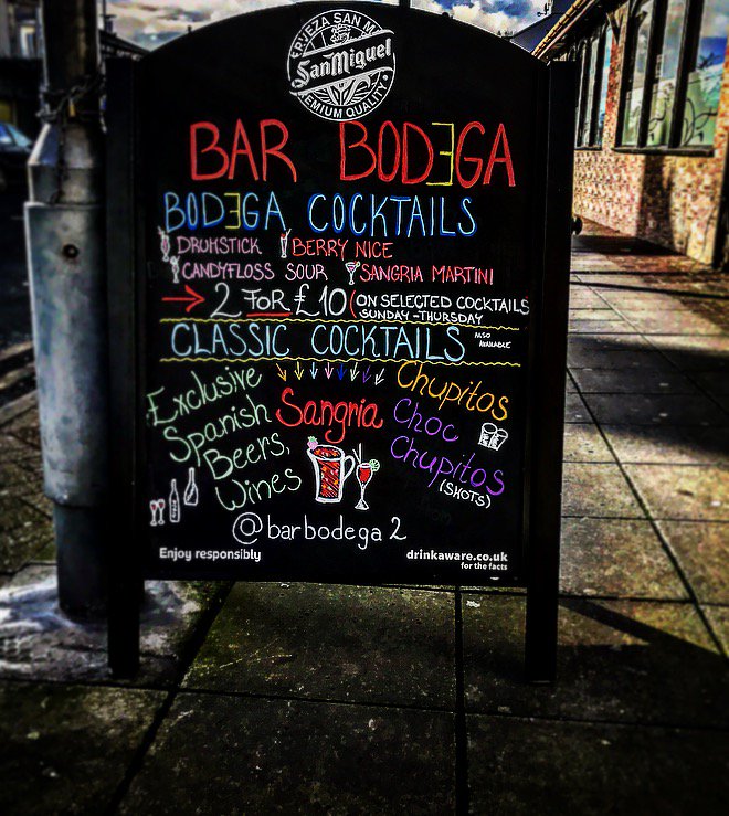 barbodega2's tweet image. Open 12pm - 12am daily. All day, erryday! 

#Cocktails #SouthRoad #Crosby #Waterloo #Bar #BarBodega