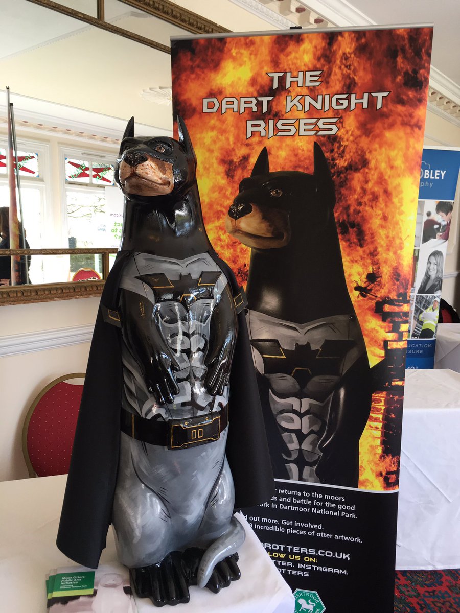 CDoyleMarketing's tweet photo. How 'otter-ly' amazing do these @moorotters look at today's @VisitDartmoor Business Showcase Day @Two_Bridges great to hear 'moor' about it! https://t.co/pJk0dKImaQ