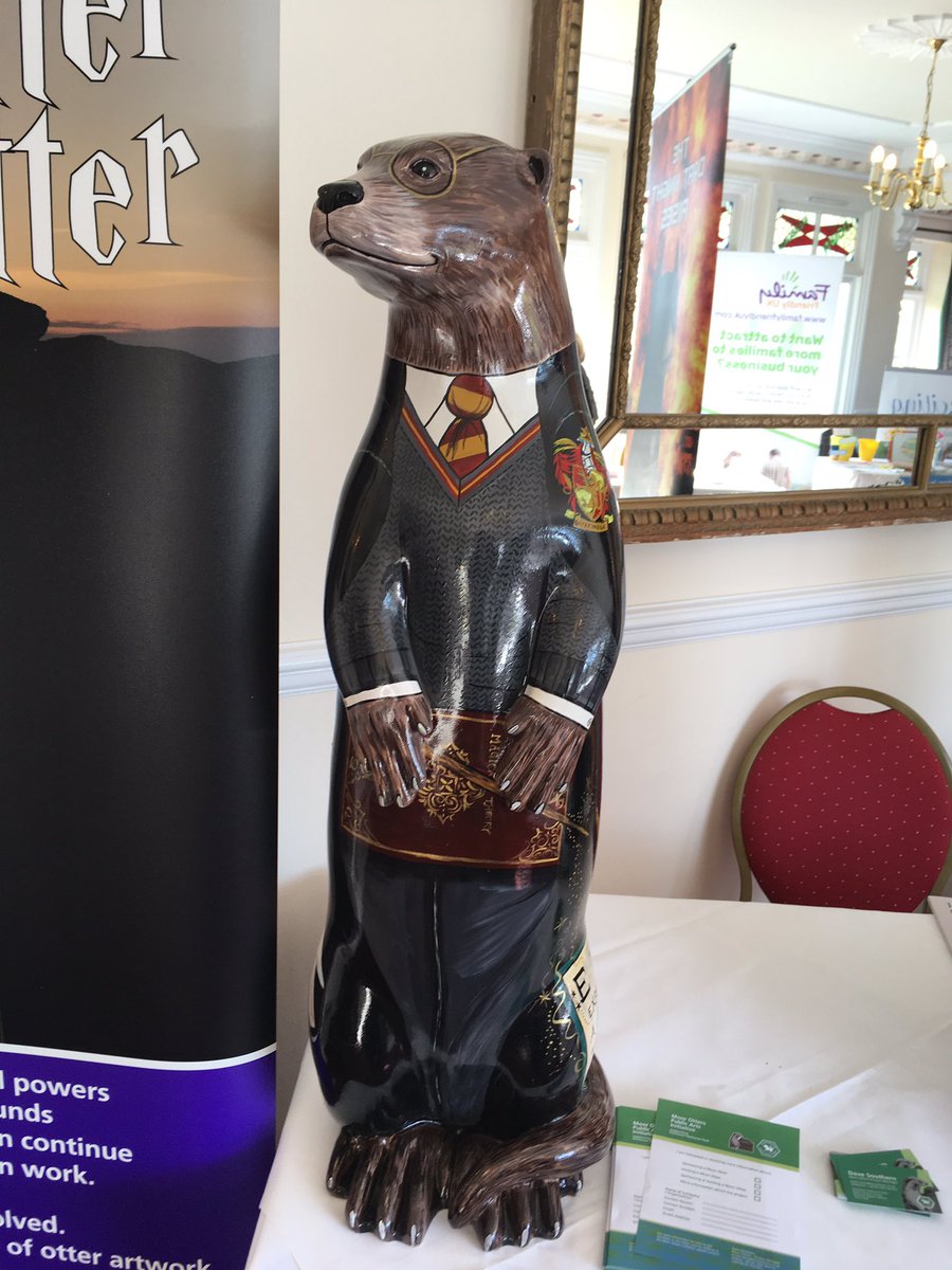 CDoyleMarketing's tweet photo. How 'otter-ly' amazing do these @moorotters look at today's @VisitDartmoor Business Showcase Day @Two_Bridges great to hear 'moor' about it! https://t.co/pJk0dKImaQ