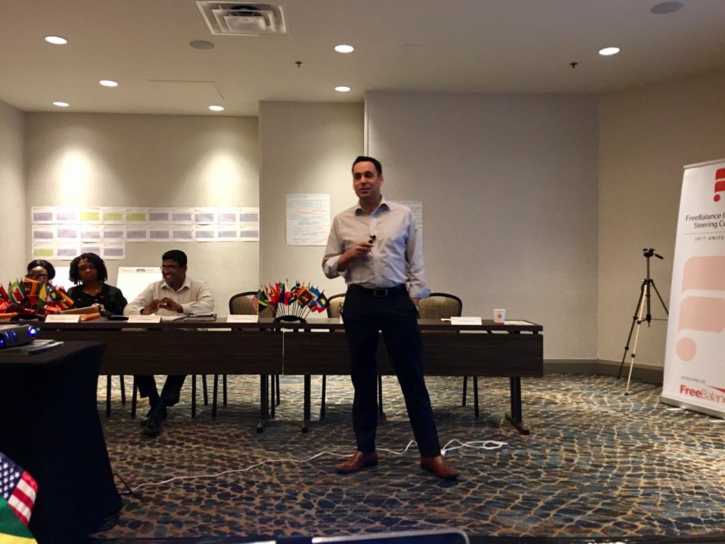 dalytics's tweet photo. .@oliviermktg kicks off day 3 of @freebalance #FISC2017 on #happiness in public policy #WOHASU https://t.co/BbmVbt2SNg