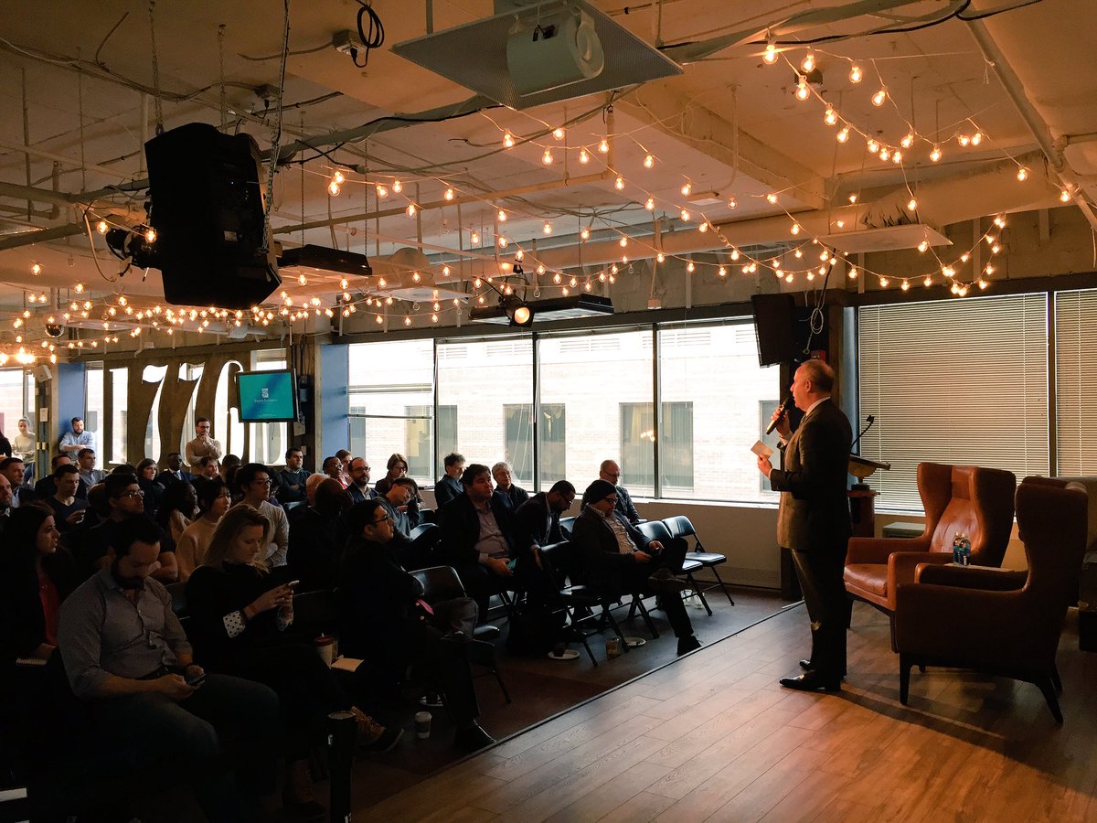 Out of our city's fund we have an innovation fund - <a href="/Mayor_Steinberg/">@Darrell_Steinberg</a> on creating a competitive and collaborative city.