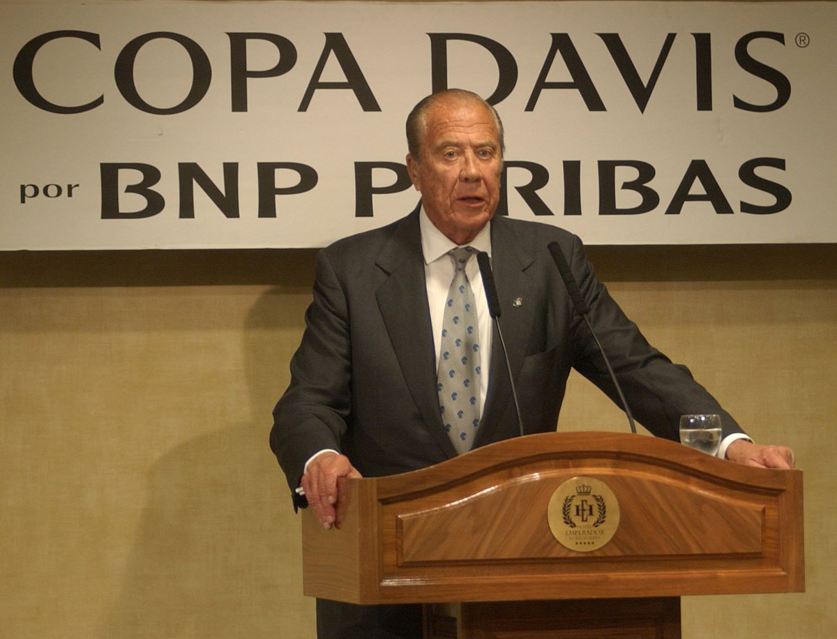GustavoLuza's tweet photo. Partió un gran deportista y el mejor dirigente que tuvo nuestro tenis. Dios quiso que vea los frutos de su gestión, la Davis. QEPD E. Morea! https://t.co/ZKoaIPenIA