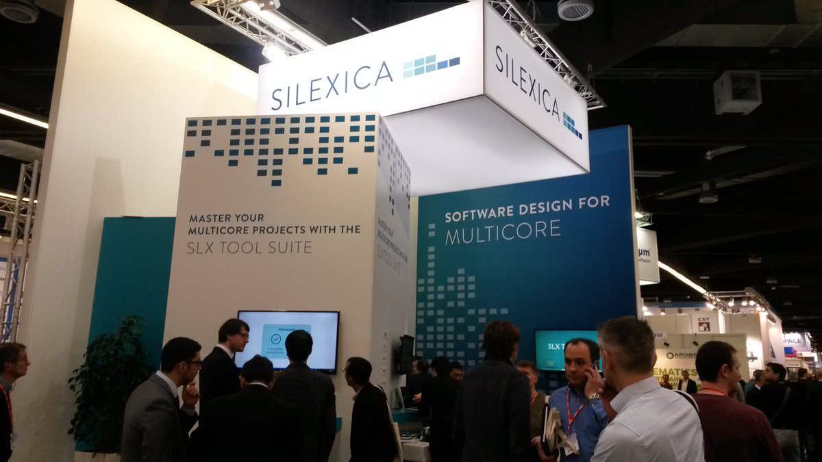hipeac's tweet image. A busy day @embedded_world for our friends @silexica and their SLX Tool Suite silexica.com #multicore #parallelization
