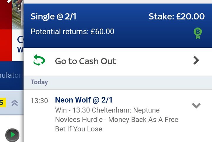 First of the day needs no explanation it picks it's self. GET ON ! #CheltenhamFestival #Cheltenham