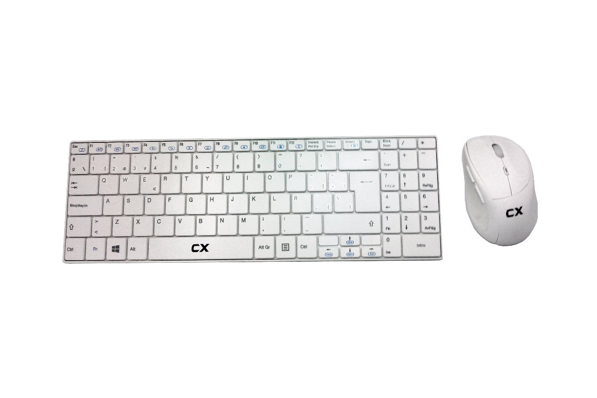 NetcaseWeb's tweet image. Teclado + Mouse CX wireless BLANCO/NEGRO
$369