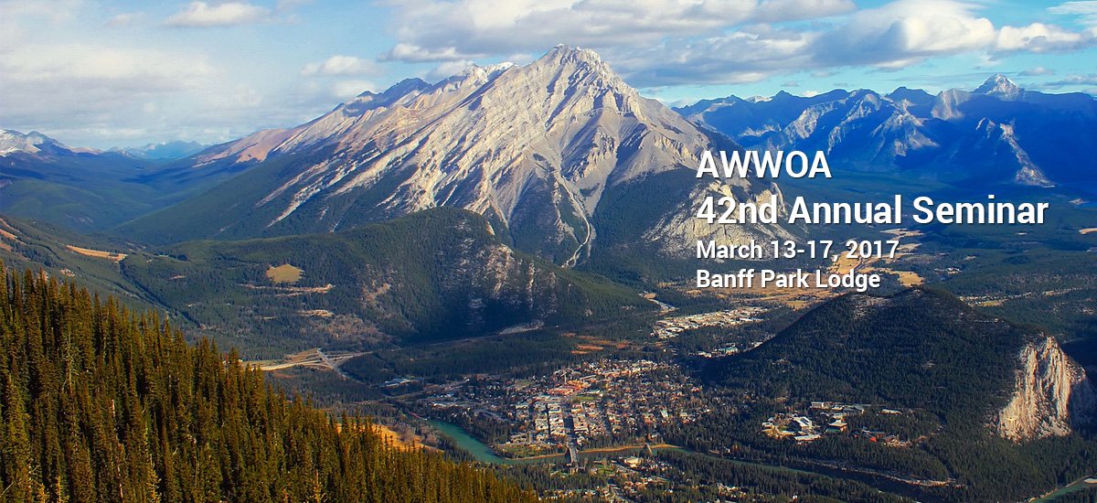 H2O_Innovation's tweet photo. Mazen Ellabban from PWT will be presenting today at 4:15pm, on Membrane Autopsy, at the #AWWOA2017 Annual Seminar in Banff, Alberta! https://t.co/xudfQUvRvb