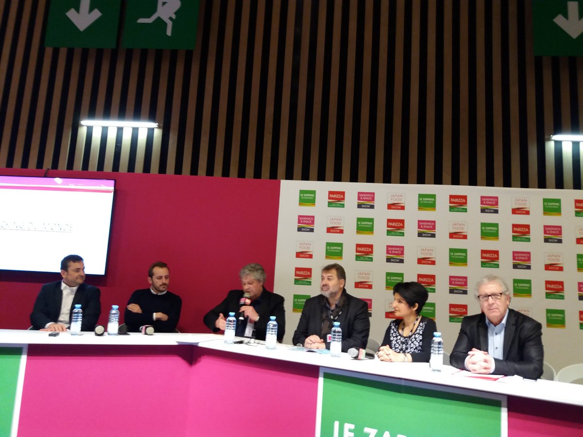 #LaDépêcheLePetitMeunier en direct de la #conference: #Snacking du #Monde au #SalonSandwich via diverses #sociétés #foodexSAS, #MaBento ...