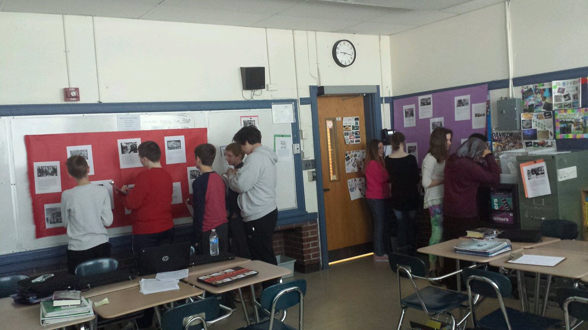 7th grade ELA "Museum Walk" about the Civil Rights Movement.  Way to go Ms. Keenan!!!  #BeKind #collsedu