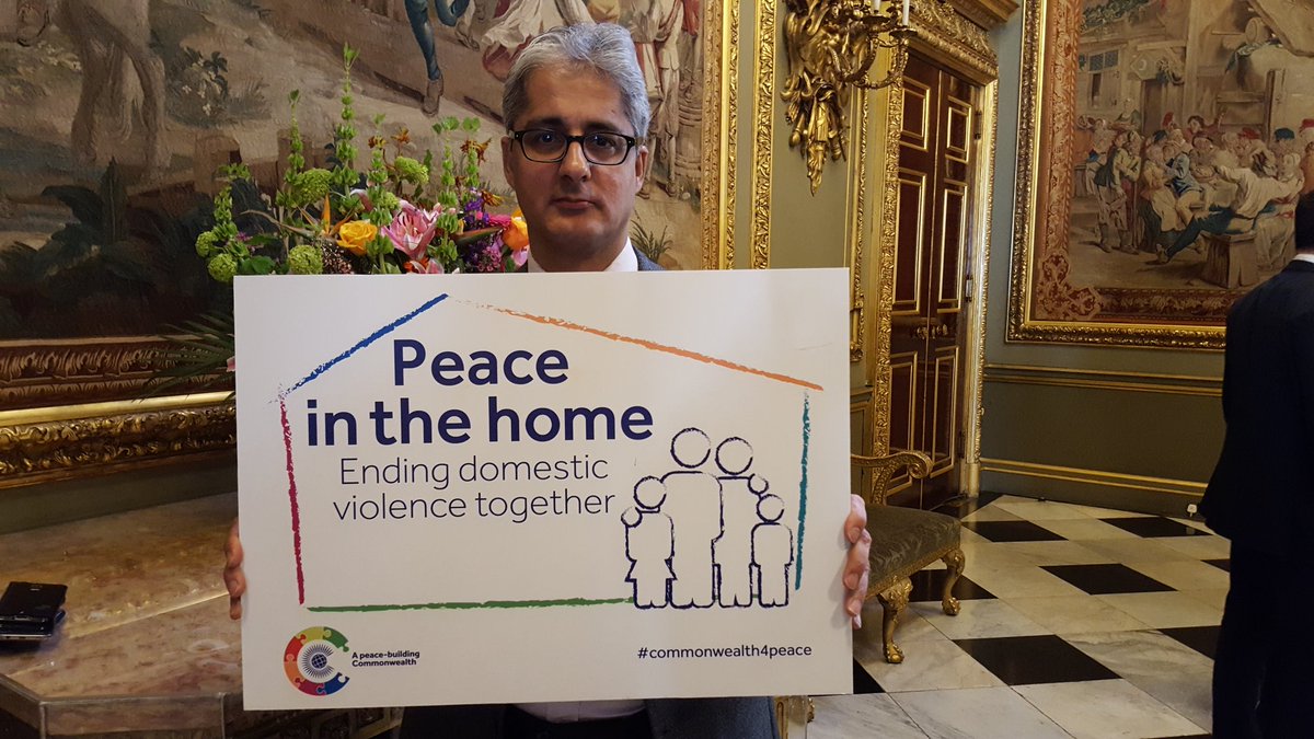 I support #Commonwealth Peace in the home initiative #Commonwealth4peace