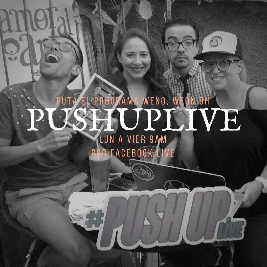bruffinelli's tweet photo. ya que yo estoy aun con reposo y que @Luz_Violeta_ sex está haciendo exámenes de embarazo, esta semana no estaremos al aire! #PushUpLive https://t.co/tOgVk3QMwB