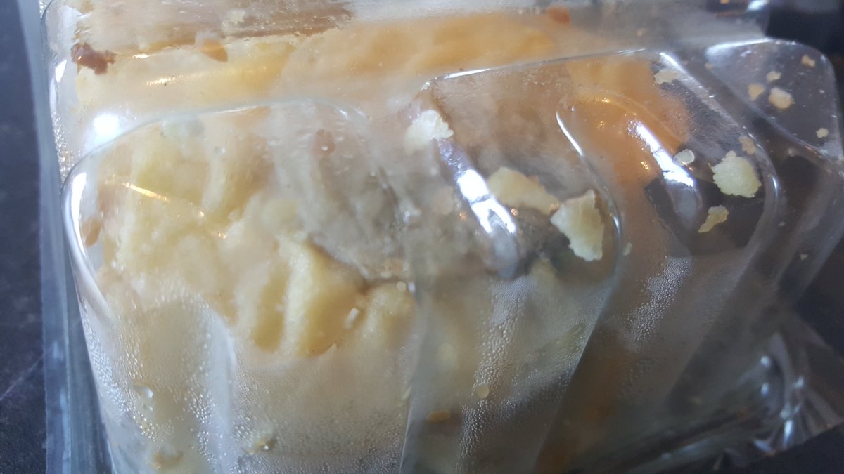 Haybel19's tweet photo. @asda Disgusted to find the crispy potatoes brought yesterday and dated until the 18th are actually mouldy!!! https://t.co/lmIAMuFzIJ