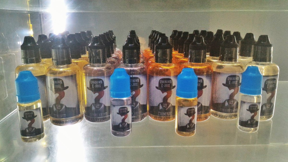 vpxmnl's tweet photo. Unknown E-Juice now available here @ Vape Postive MNL https://t.co/z7X0SksYi7