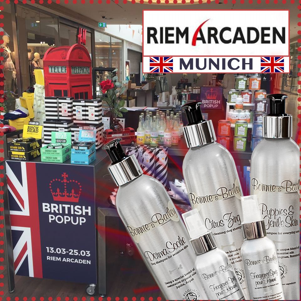 We're excited our products are at the @Riem_Arcaden Munich <a href="/SoilAssociation/">Soil Association</a> <a href="/MadeinBritainGB/">Made in Britain</a> @vetrichmondhill #woofwoofwednesday #thepetsbiz