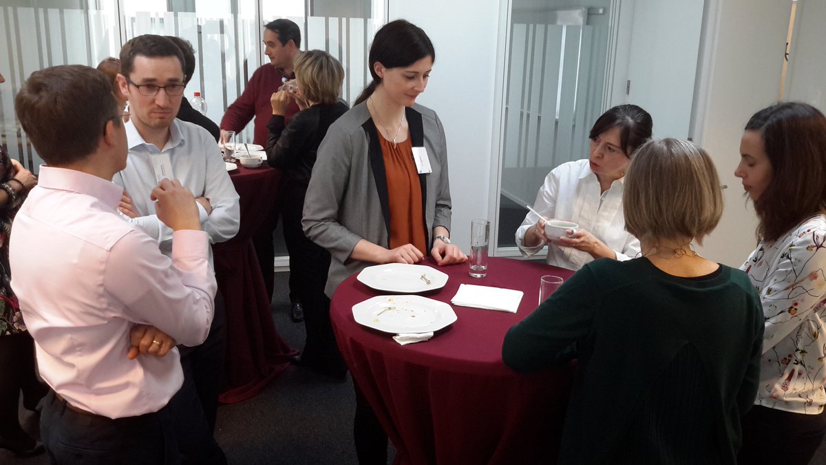 EUBIC's tweet photo. After #networking lunch time for @wattenbergh to introduce #businessmodel #strategy for #innovation #tips &amp; #tools to support #startups https://t.co/dUmb1eHB49