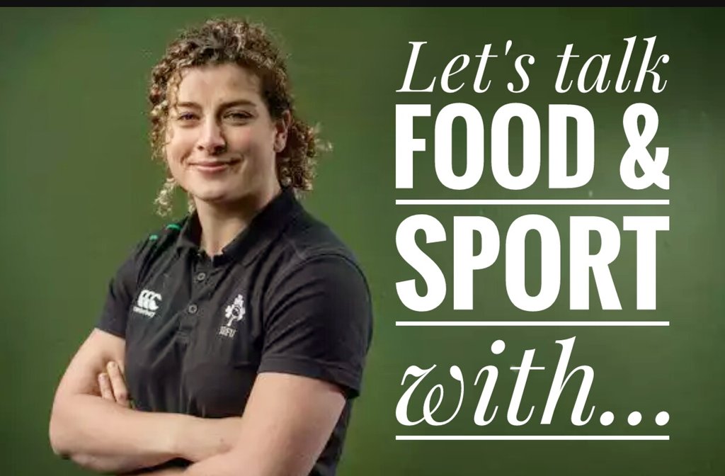 Ahead of the <a href="/6Nationsrugby_/">SIX NATIONS RUGBY</a> final match, I chatted with <a href="/IrishRugby/">Irish Rugby</a> <a href="/jennymurphy045/">Jenny Murphy</a> about all things food &amp; sport💪🍽 bit.ly/2n9CiVy