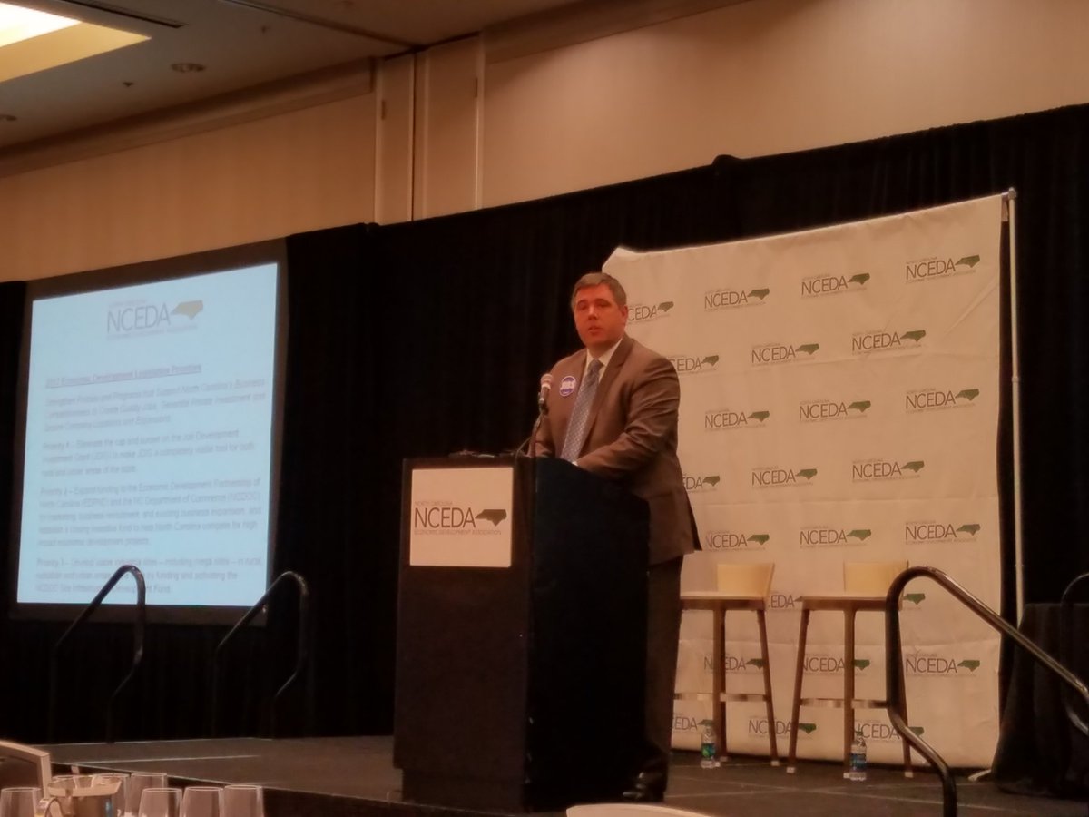 JoCoEconomicDev's tweet photo. #NCEDA Priorities - Eliminate Cap and Sunset of #JDIG, expand funding to @edpnc & @NCCommerce, fund Site Infrastructure Dev #GrowWithJoCo https://t.co/HKNFbSbGRy