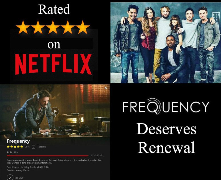 Linda Irving (@lindashotterfam) on Twitter photo My #WednesdayWisdom goes out to <a href="/TheCW/">The CW</a> 
<a href="/CWFrequency/">Frequency</a> Deserves Renewal 
⭐️⭐️⭐️⭐️⭐️rating on <a href="/Netflix/">Netflix</a> 
Please #RenewFrequency My #WednesdayWisdom goes out to <a href="/TheCW/">The CW</a> 
<a href="/CWFrequency/">Frequency</a> Deserves Renewal 
⭐️⭐️⭐️⭐️⭐️rating on <a href="/Netflix/">Netflix</a> 
Please #RenewFrequency