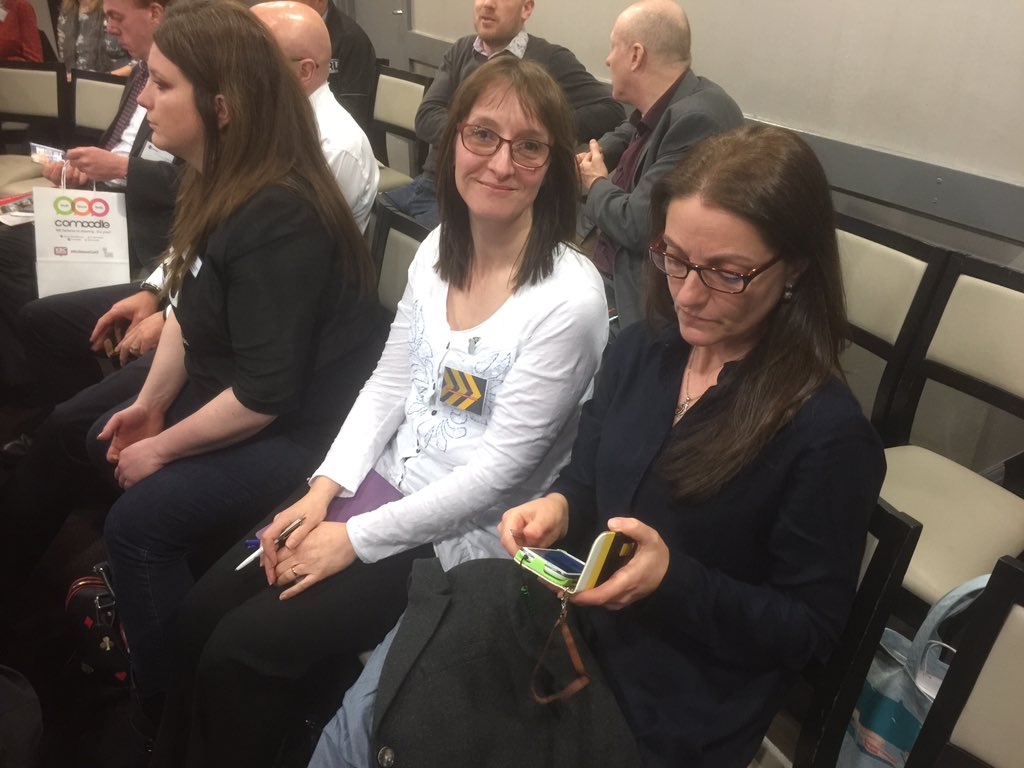 PLP_mike's tweet photo. Wendy and Lisa of @PLP_Central Keen and raring to be informed at the#KirkleesConf! https://t.co/B1rv7NqtVX