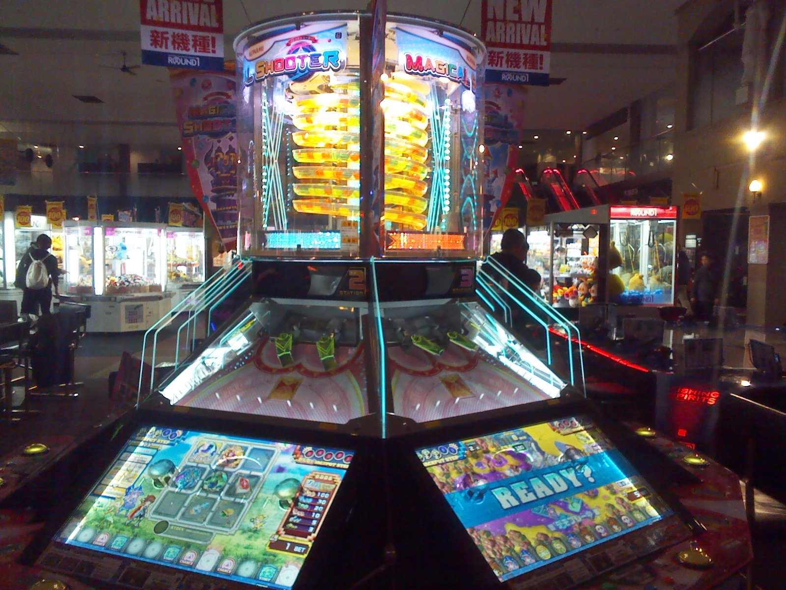 ラウンドワン 秋田店 アミューズメント情報 新しいメダルゲーム マジカルシューター 好評稼働中 ボールを発射して Jackpotを狙おう ﾉ 全部で3種類のゲームが楽しめますよ マジカルシューター ラウワン秋田 メダルゲーム T Co