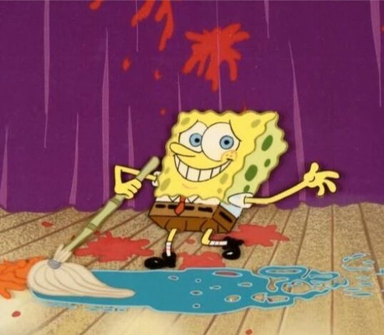 Testesactivity's tweet image. When you just finished eating the bones out your cat's ass and your mom walks in while you're cleaning up the leftover blood