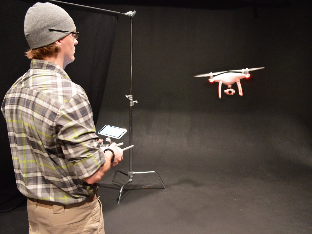 JamesDugan's tweet photo. It's a bird! It's a plane! No, it's Vitaliy flying the new drone! https://t.co/XoseHC4CWK