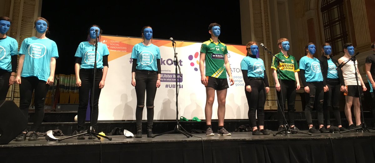 YSInow's tweet photo. Powerful performance from @Sport_Your_Mind spreading the message of the importance of mental health in sport https://t.co/H7vCmJTU28