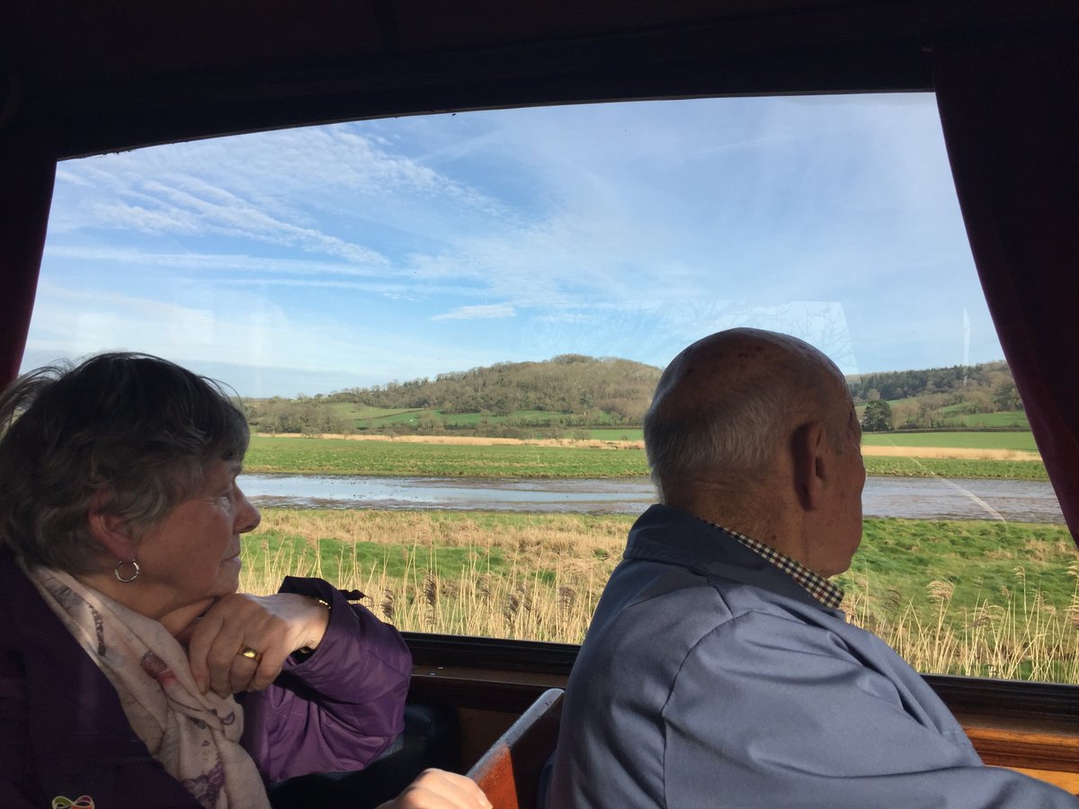 We had great fun with @AgeUKexeter exploring #SeatonWetlands from  @SeatonTramway #holidayofmylifetime