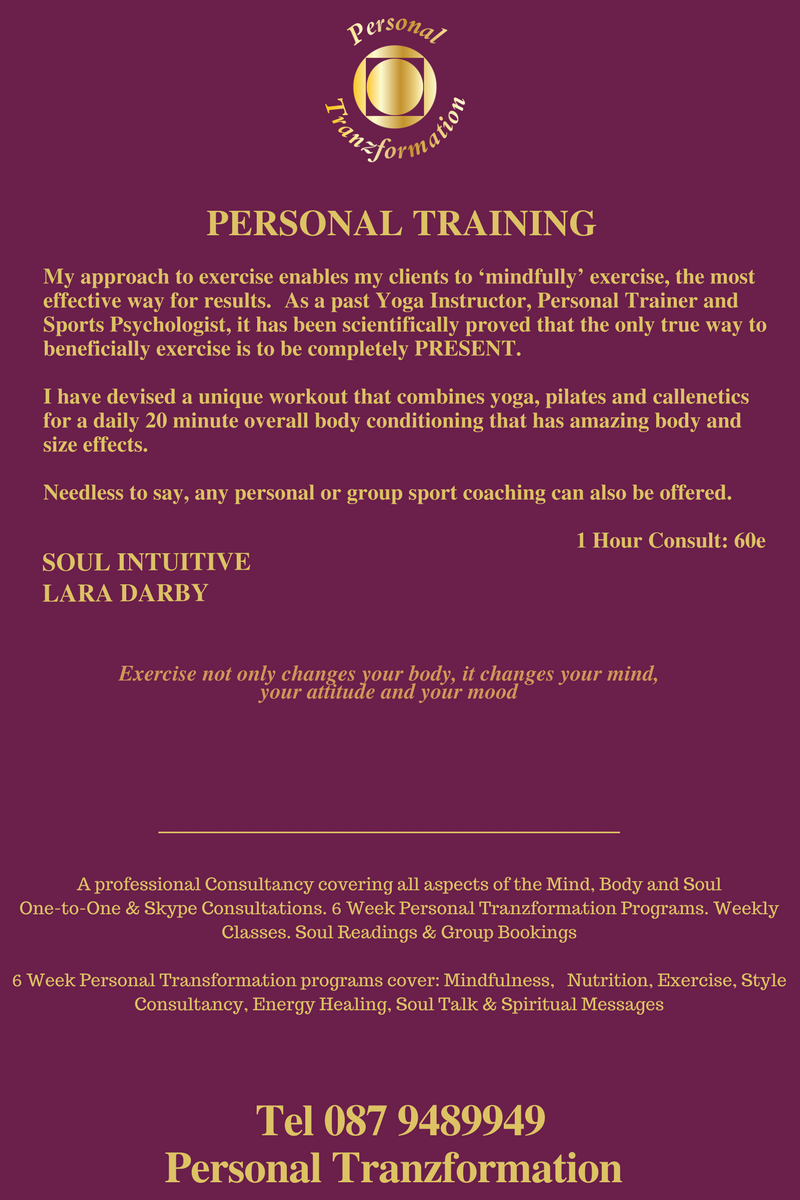 soultalklara's tweet photo. Personal Training sessions with Lara Darby Kinsale Co. Cork 
Bookings 087 9489949 
#personaltrainercork laradarby #personaltranzformation https://t.co/rwG0vjjbaT
