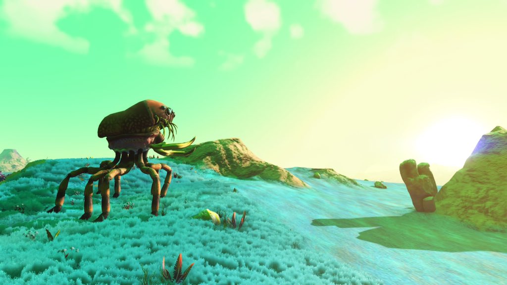 ITravelAloneNmS's tweet photo. Photo mode is all I need right now #NoMansSky #ps4 #screenshots https://t.co/BIMd06HKZx