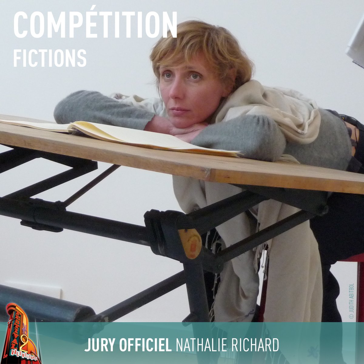 JURY OFFICIEL FICTIONS 📣 Nathalie Richard bit.ly/F2V2017 #F2V #Valenciennes #fiction #cinéma #NathalieRichard
