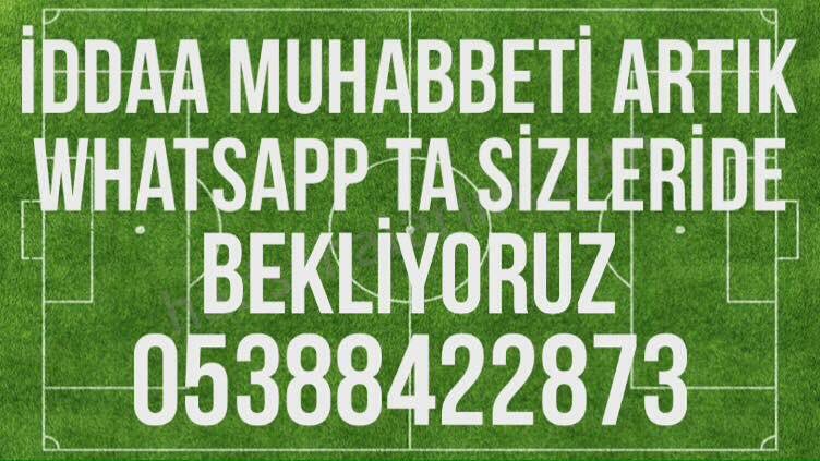 IDDACHAT's tweet photo. İddachat whatsapp sende katıl https://t.co/kuEc7y0NmA