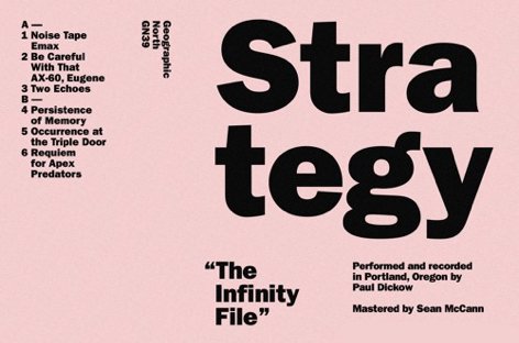 Strategy slips out new album, The Infinity File, through Geographic North
residentadvisor.net/news.aspx?id=3…