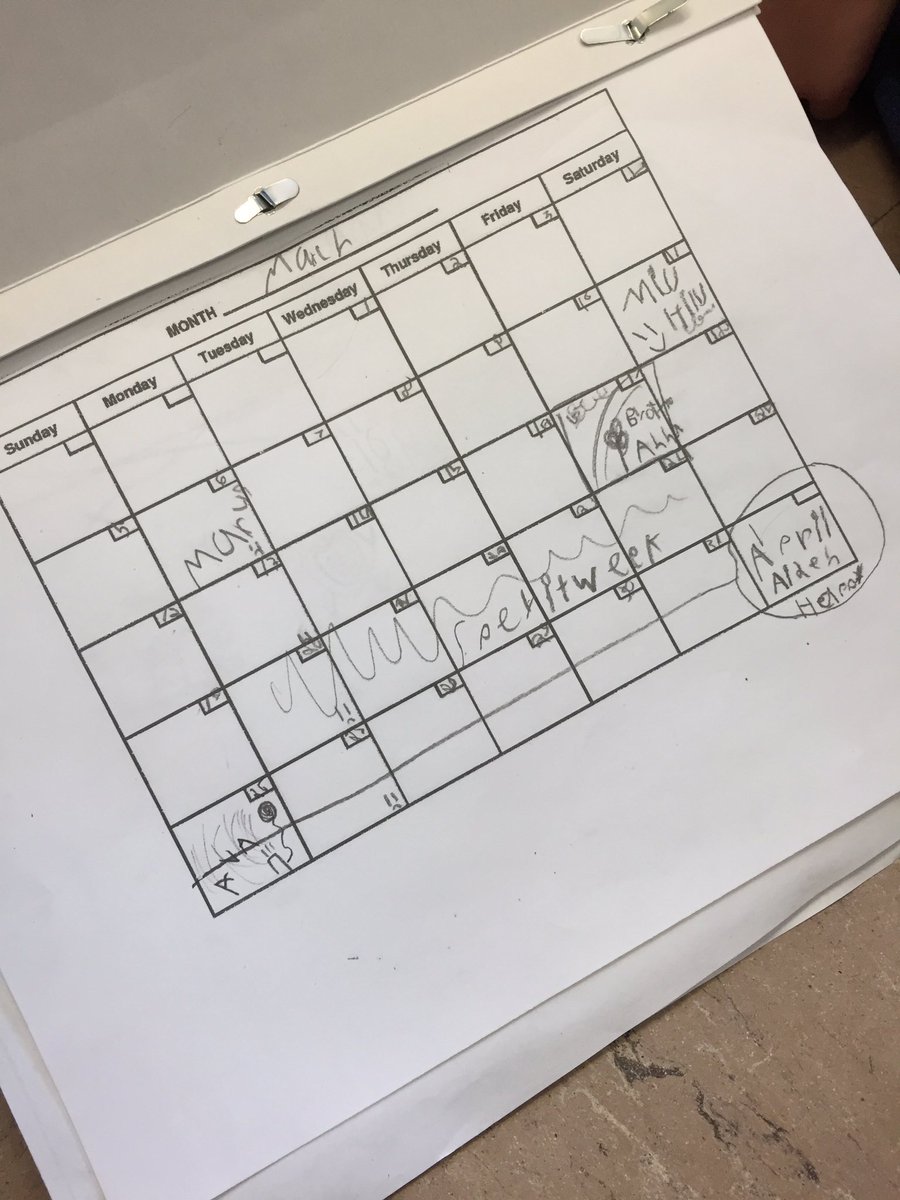 mrsKroom8's tweet photo. Working on our monthly calendar for March. #dailymath #firstchat #secondchat #brclearns #room8 https://t.co/xMVe0ECVOW