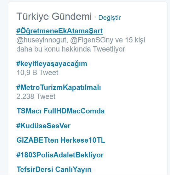 #ÖğretmeneEkAtamaŞart
Tag zirvede anlamlı ve aktif tweetlerle devam edelim 👏👍