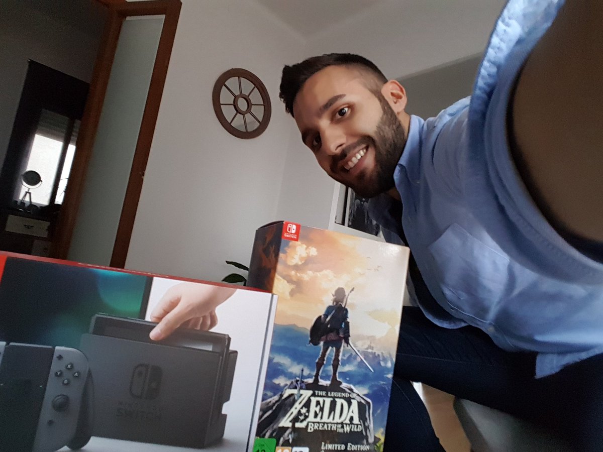 _Rert's tweet photo. Hora de perderse por Hyrule!!! #ZeldaBreathoftheWild #ZeldaIsBack https://t.co/WDLsIxdacA